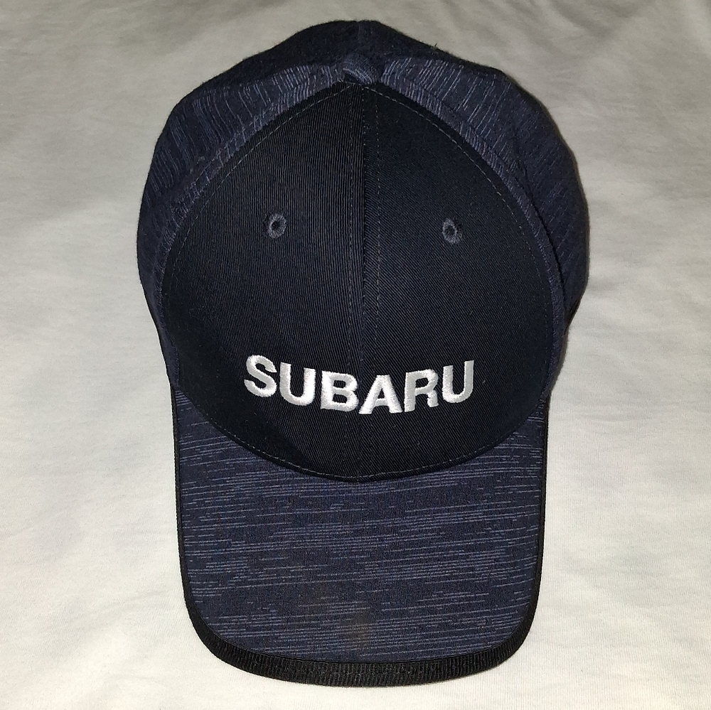 Subaru Vintage Flex Stretch Fit Hat Fitted Cap Promo Promotional Car Vehicle